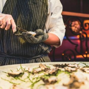 Oyster bar at Effervescence 2018
